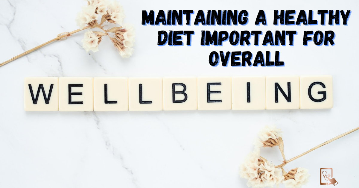 maintaining a healthy diet